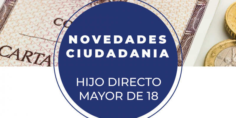 Ciudadania hijo directo